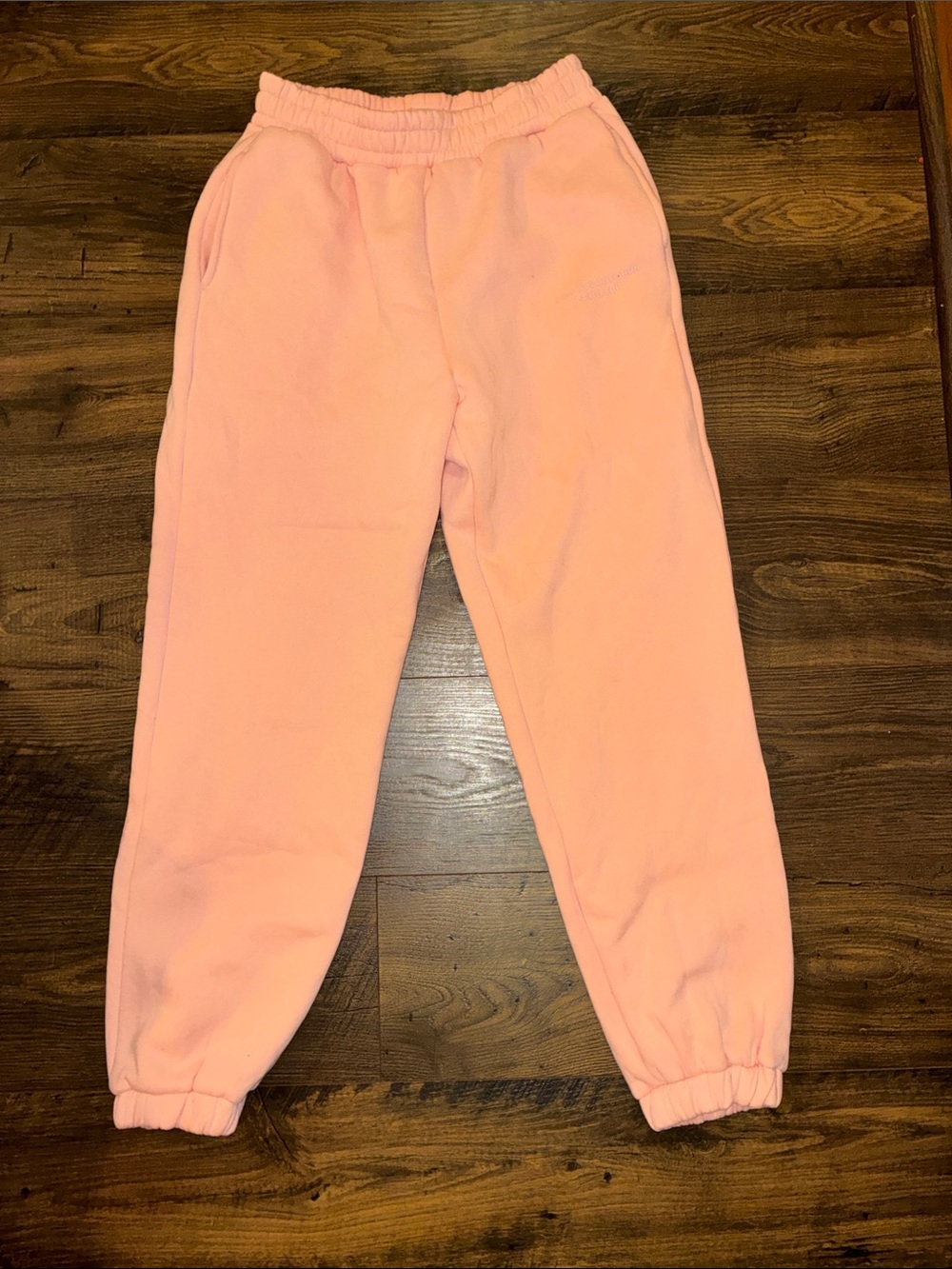 Pink Fleece Jogger Sweatpants